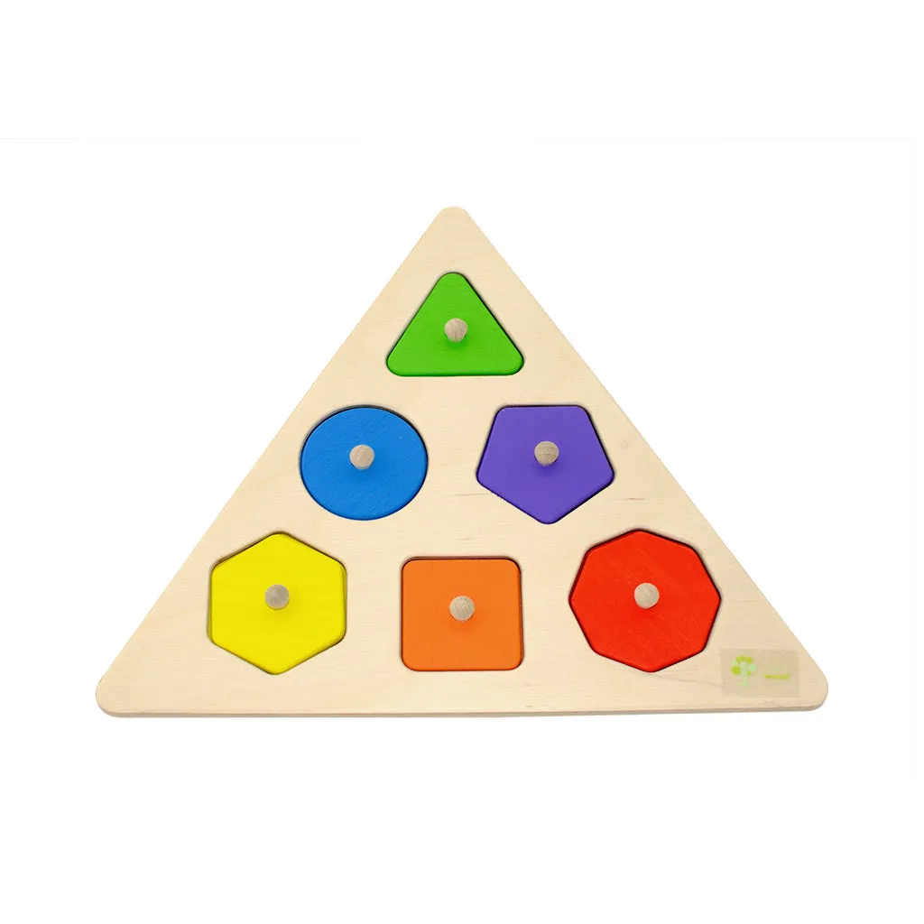 Wooden Geometric Shape Puzzle