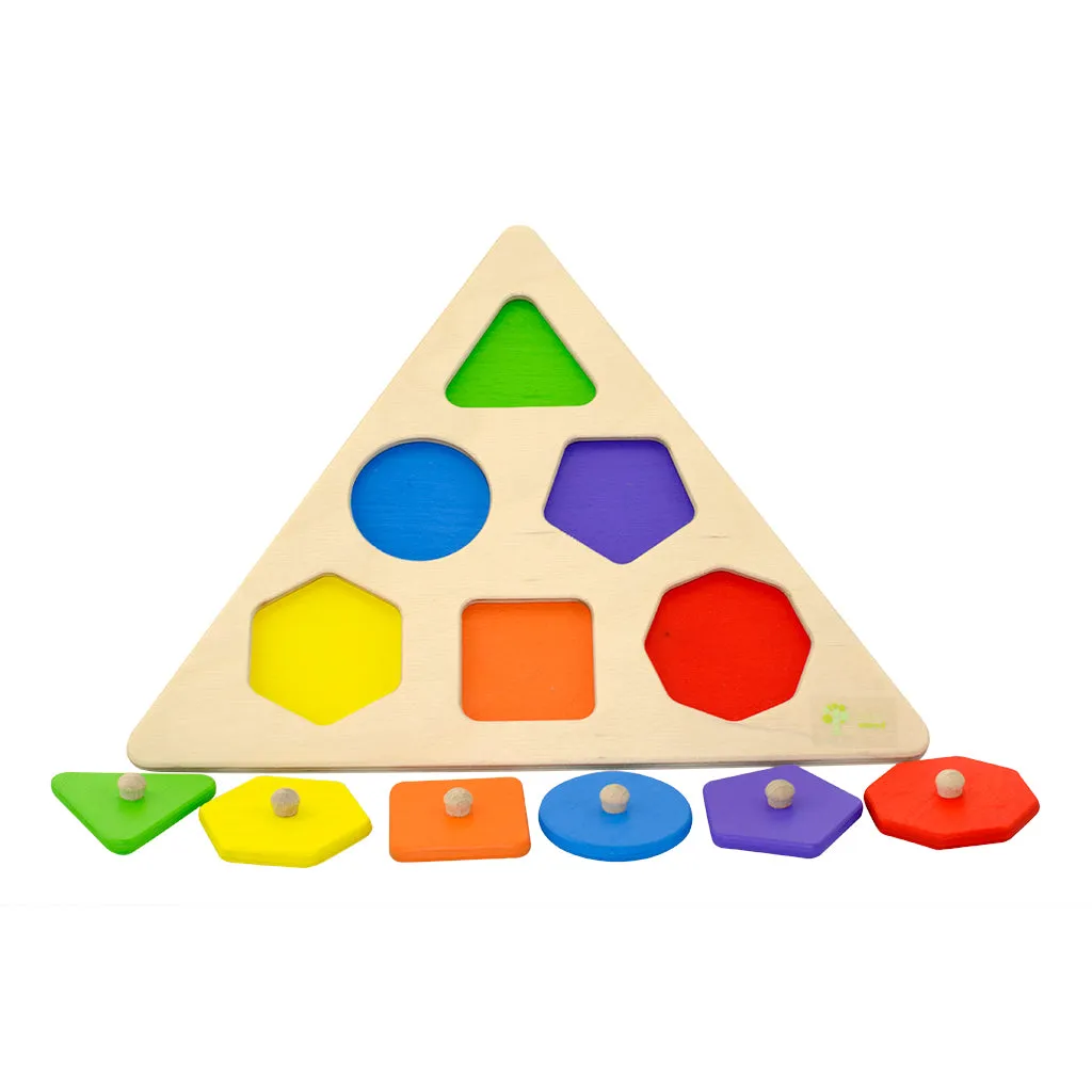 Wooden Geometric Shape Puzzle